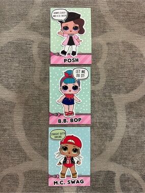L.O.L Surprise! (3) Collector Cards
